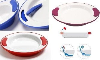 Assiette isolante Ornamin