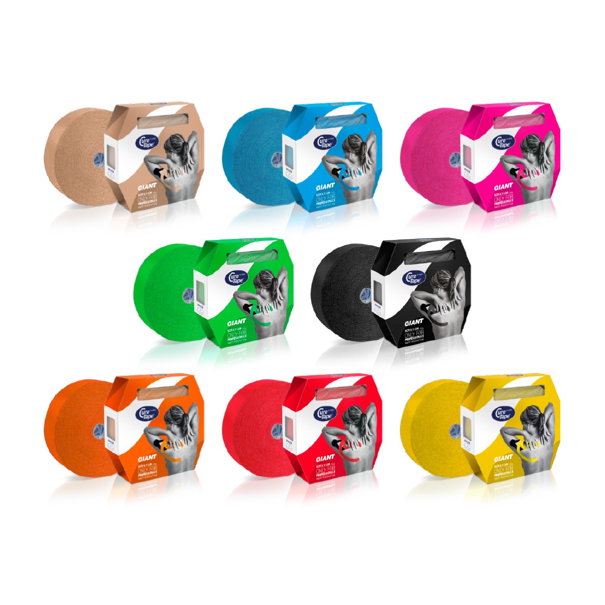 CureTape Giant kinesiotape - 5 cm x 31,5 m