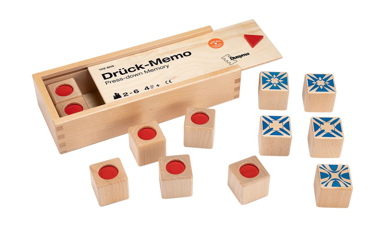 Mémoire de la pression 6 x 2 blocs de différentes résistances -- 102605