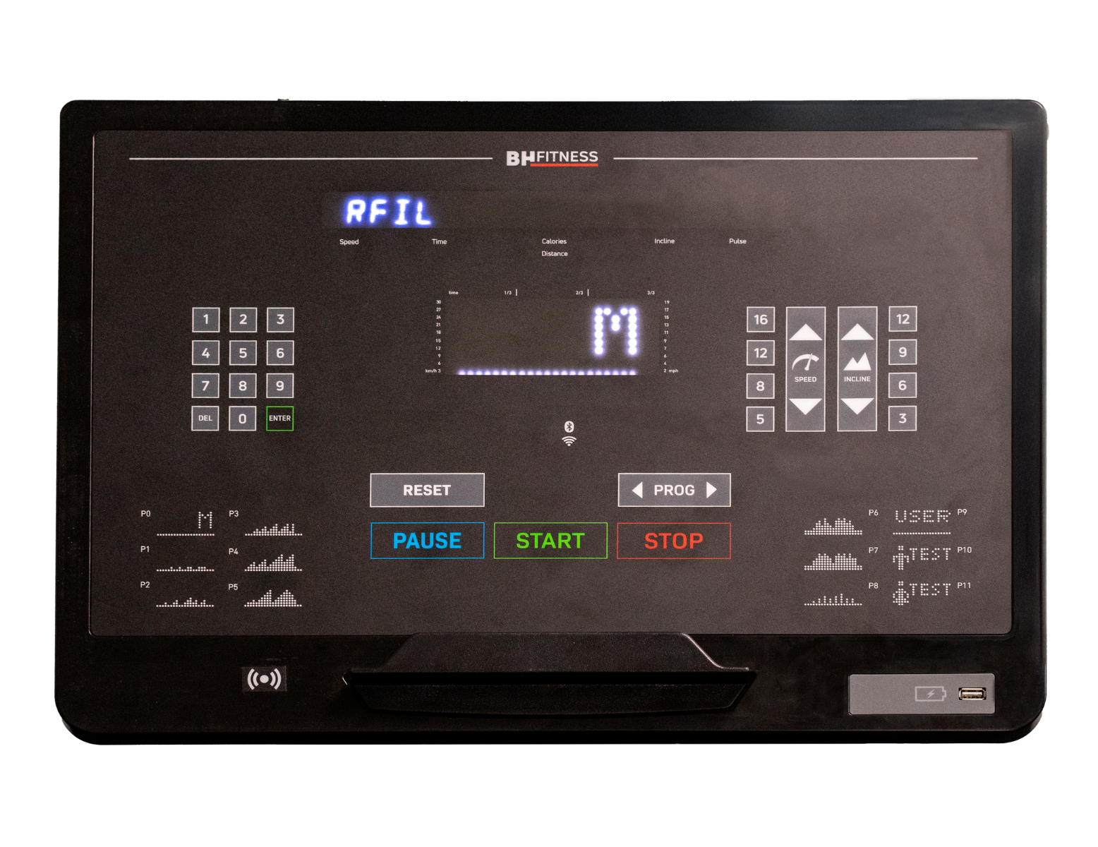 BH Inertia vélo elliptique - LED