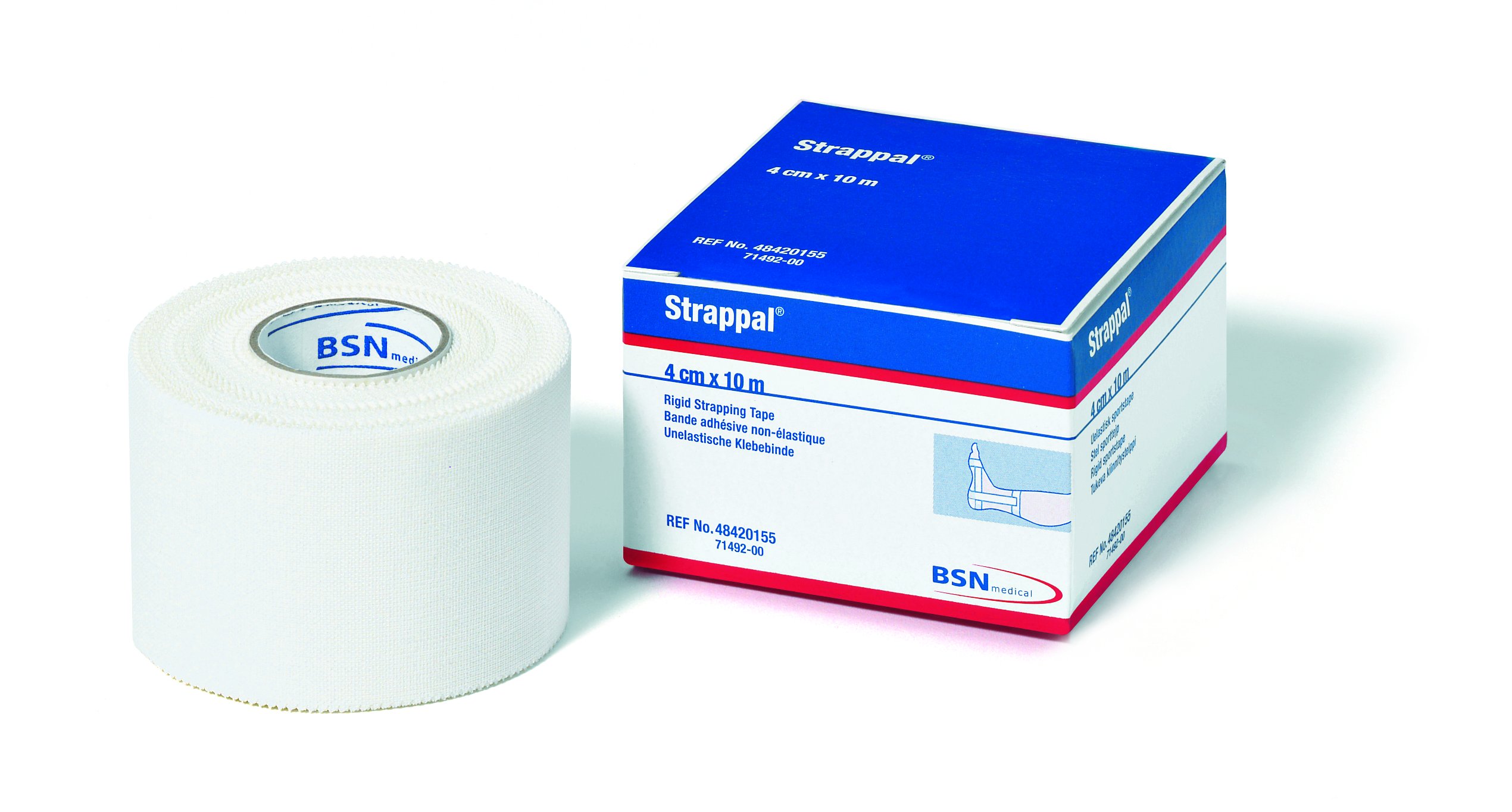 Strappal - peau sensible - rouleau 10 m