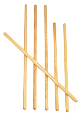 Bâton de gymnastique - en bois