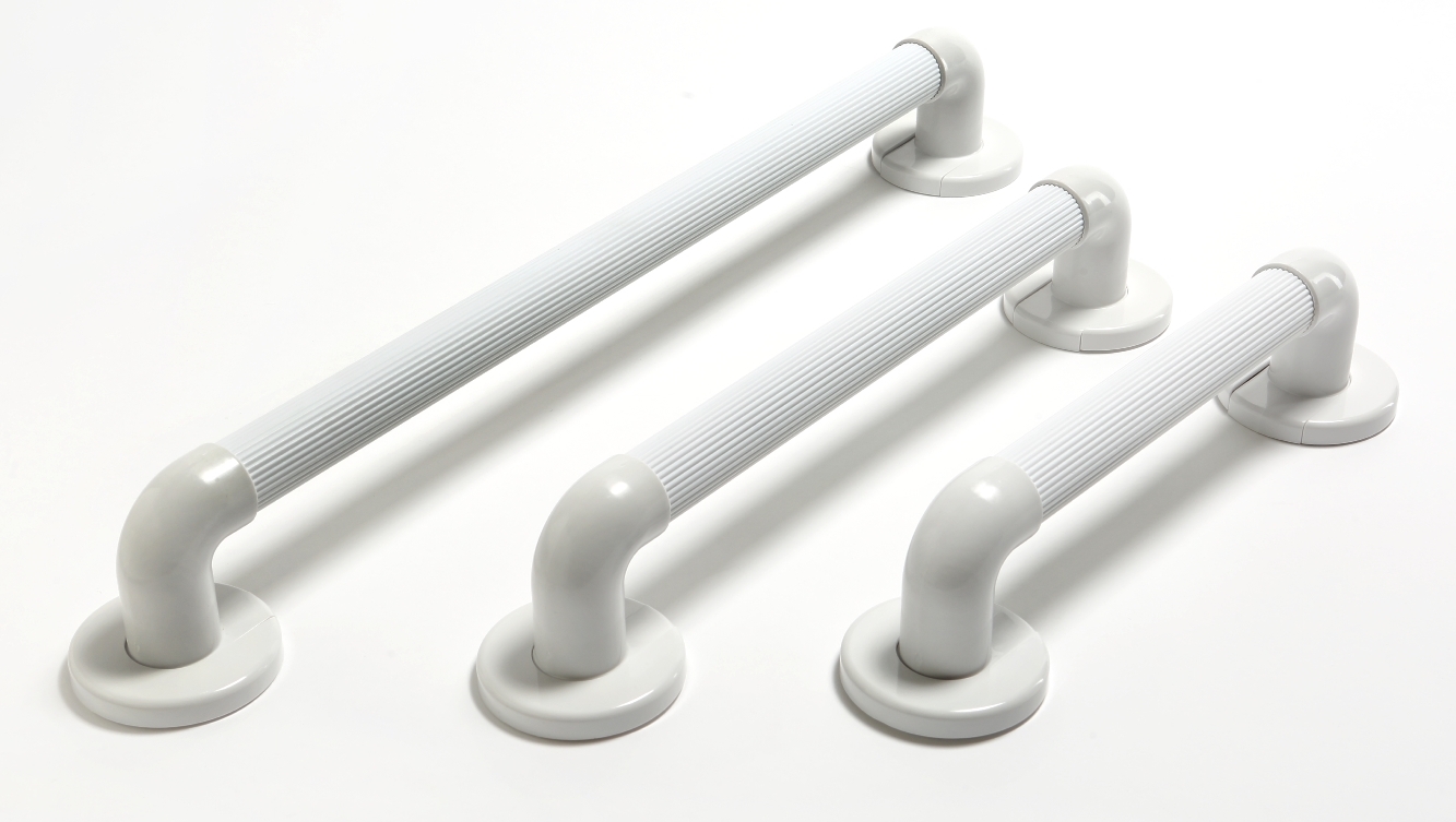 Barre murale antidérapante avec une structure striée