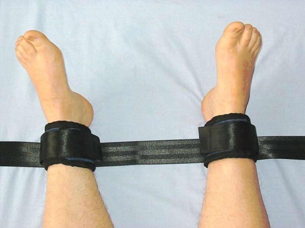 SafeBelt ceinture cheville avec boucle à clips et velcro (par paire)