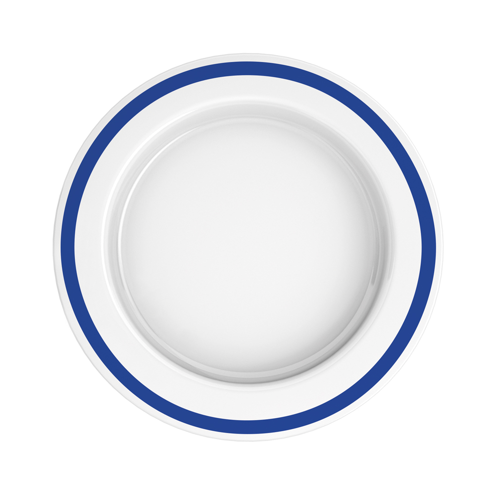 Assiette asymétrique Ornamin