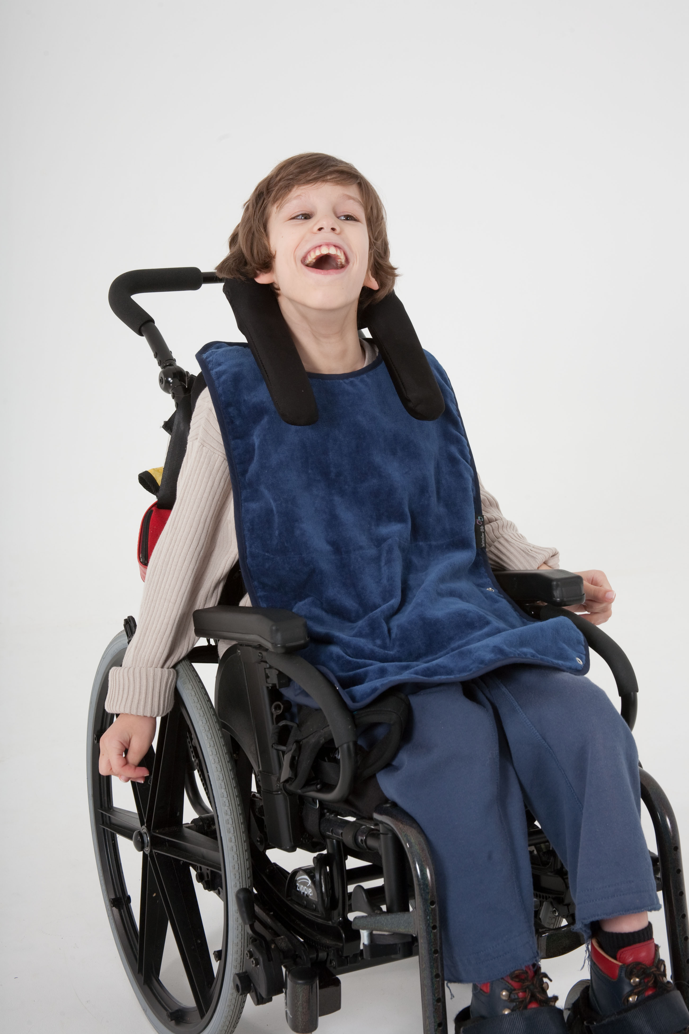 Grand bavoir en éponge avec pochette