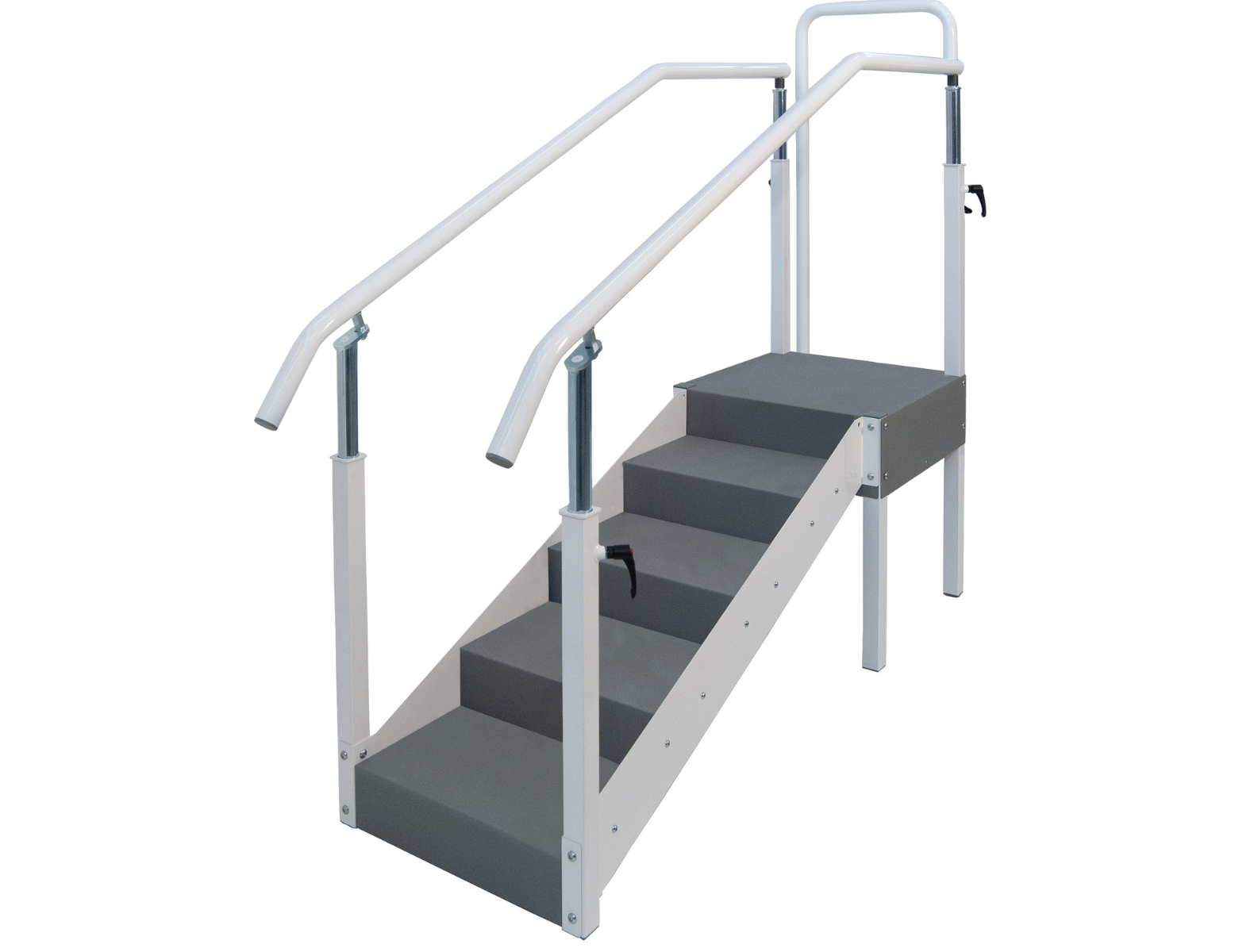 Escalier de revalidation droit - demi modèle