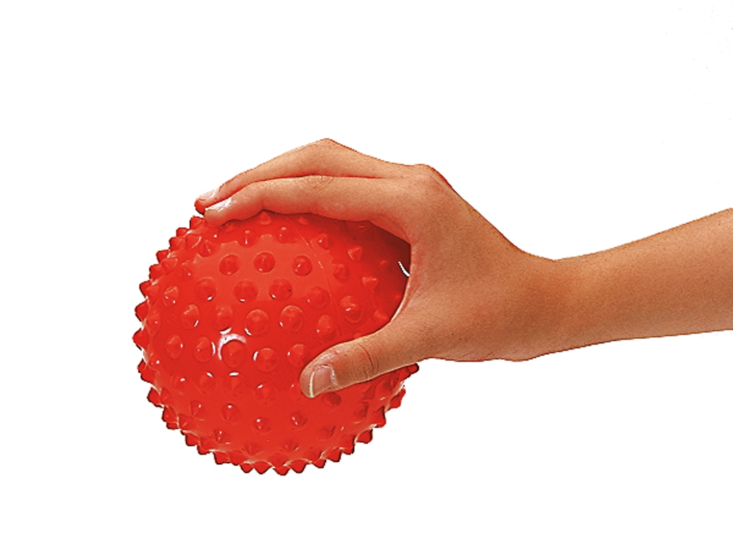Balle Easygrip - balle hérisson 12 cm, ass. couleurs (par 6) -- 4008071