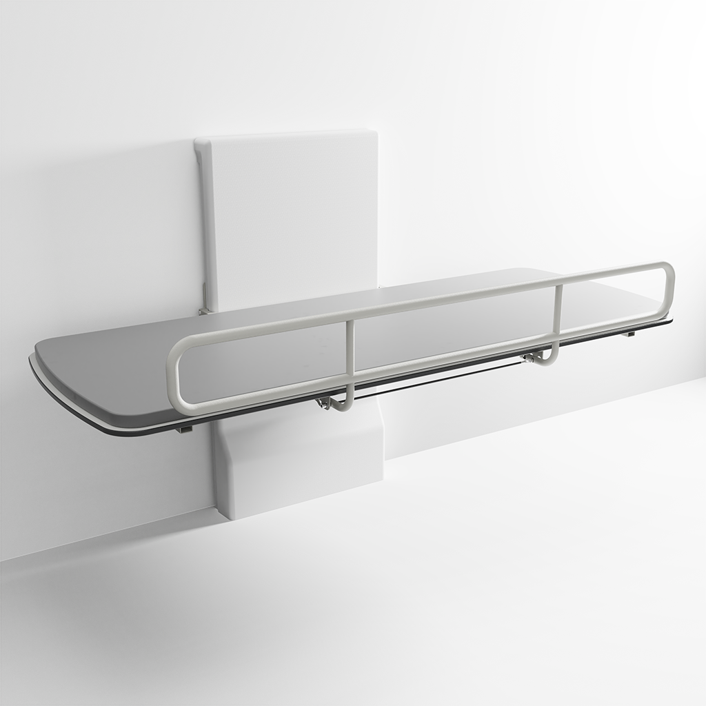 Table de soins rabattable Ropox Vario élec. hauteur 30-100cm