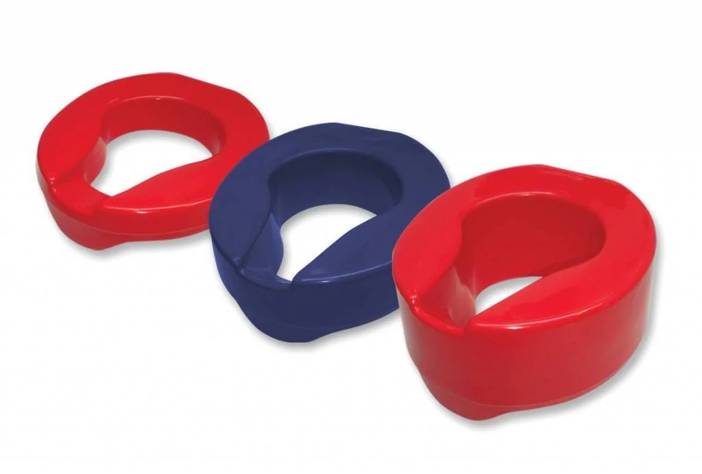 Rehausseur de toilette coloré 5 cm - rouge