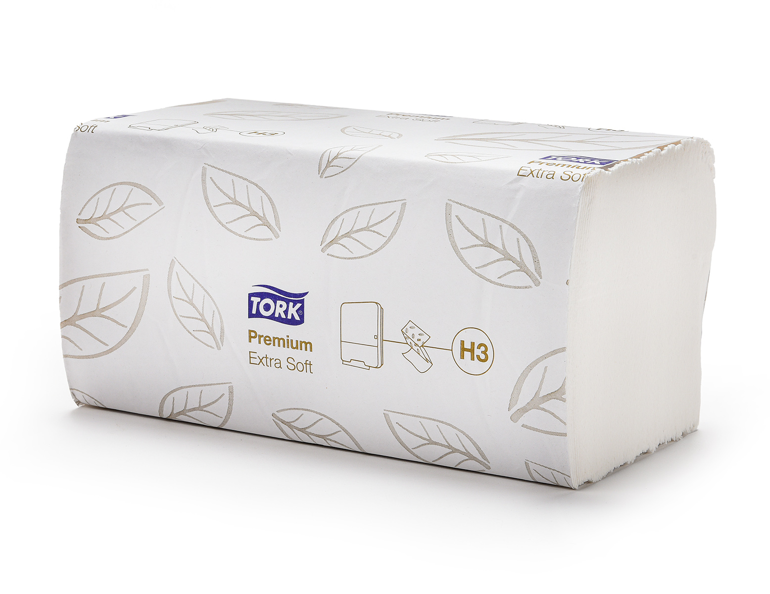 Serviette TORK H3 - pliée en 2 couches - 23 x 23 cm (15 x 200 pcs)