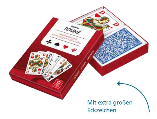 Jeu de cartes Grand Logo lot de 2