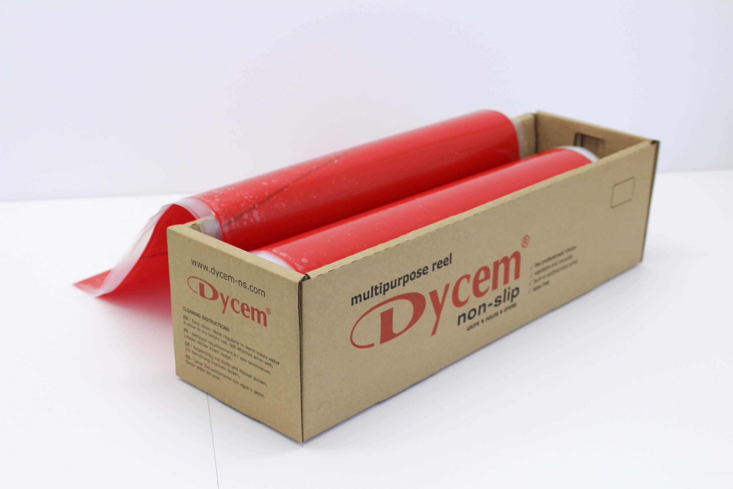 Antidérapant en rouleau Dycem 40 cm x 2 m - rouge -- NS03/L2/2