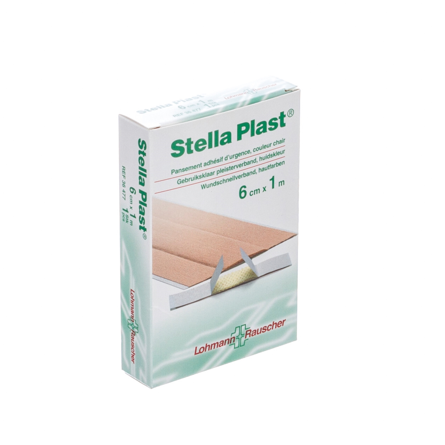Stellaplast pansement adhésif - rouleau - 6 cm