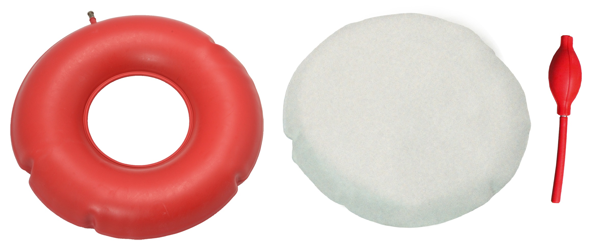 Coussin en forme de bouée gonflable Adhome - 45 cm