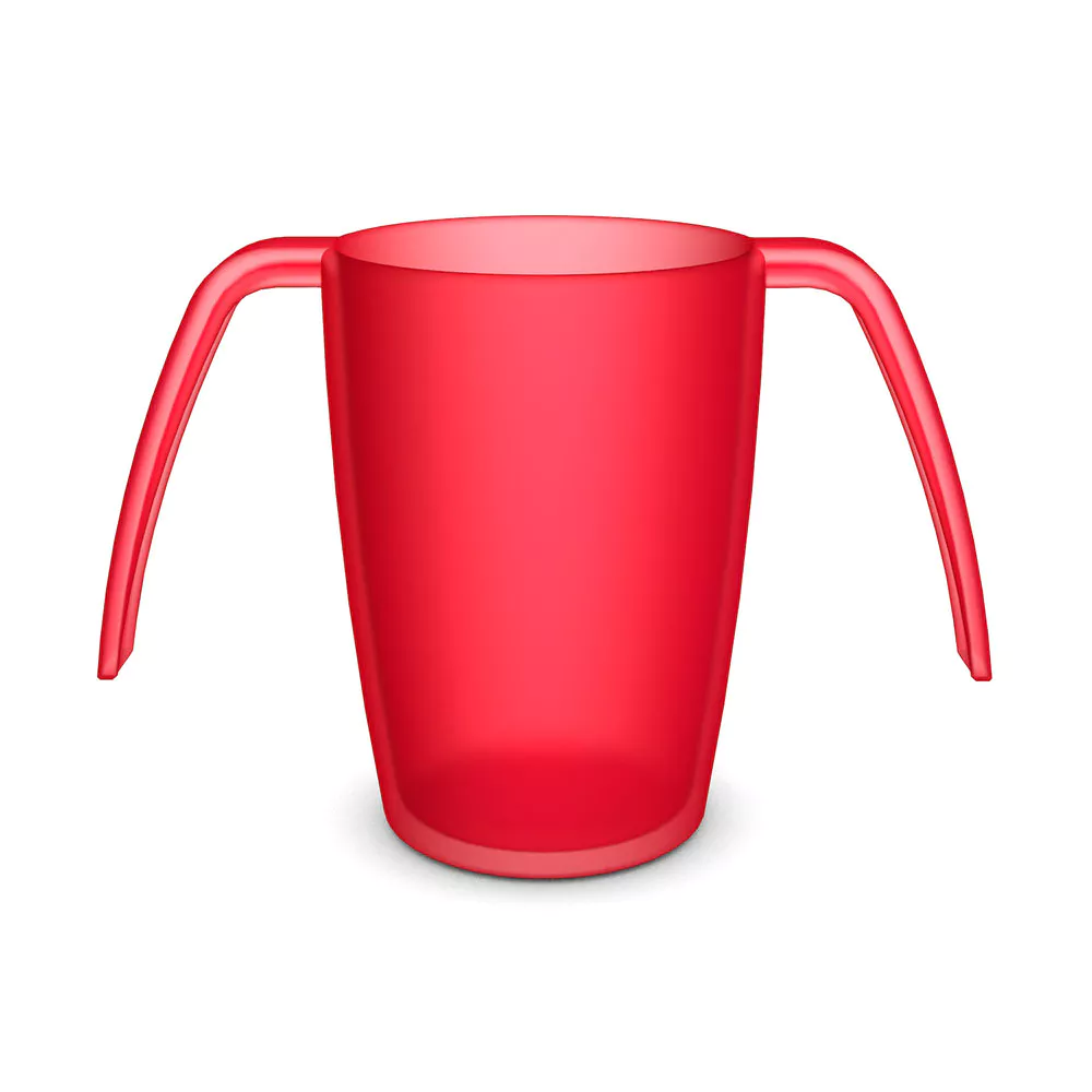 Gobelet avec 2 anses Ornamin - ErgoPlus - PP - 250 ml