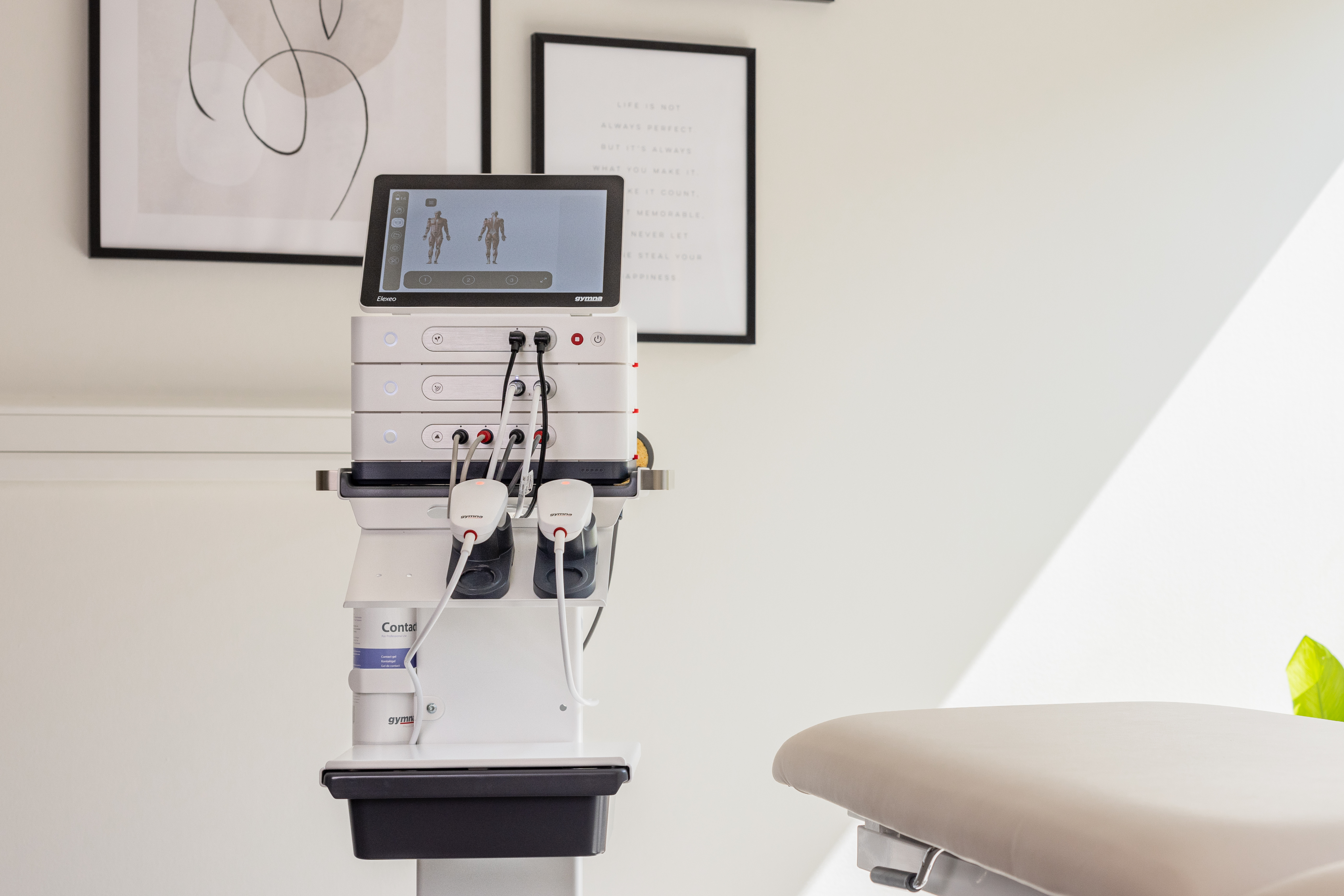 Gymna Elexeo elektrotherapie toestel voor kinesitherapie