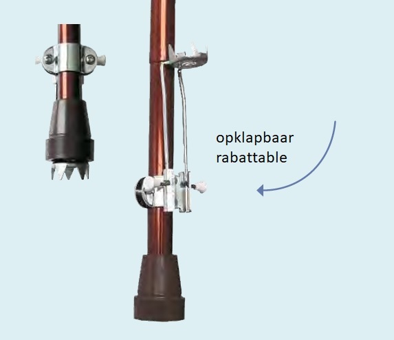 Bouchon de type glace avec 5 pointes