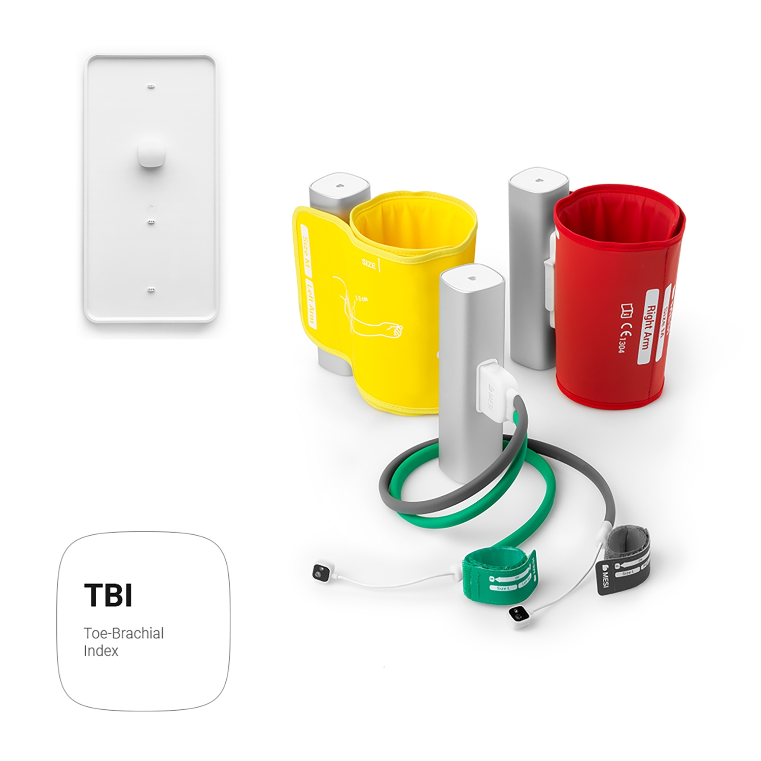 MESI TBI - index brachial orteil - sans fil