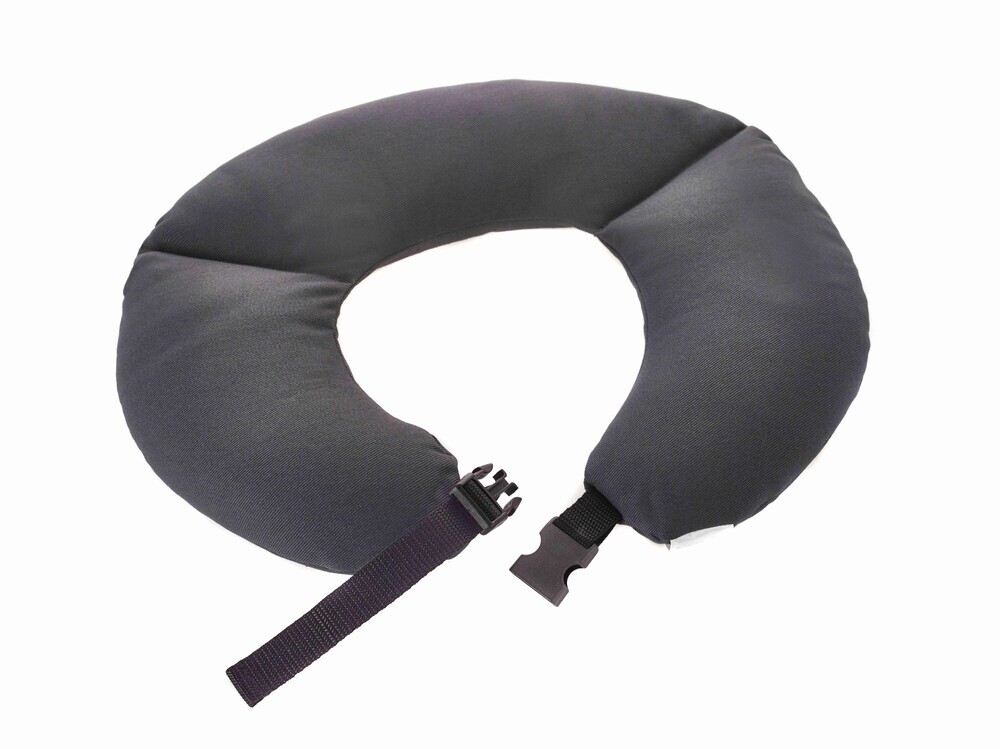 CareCuddle Collar coussin de cou - coton - 3 kg - gris foncé
