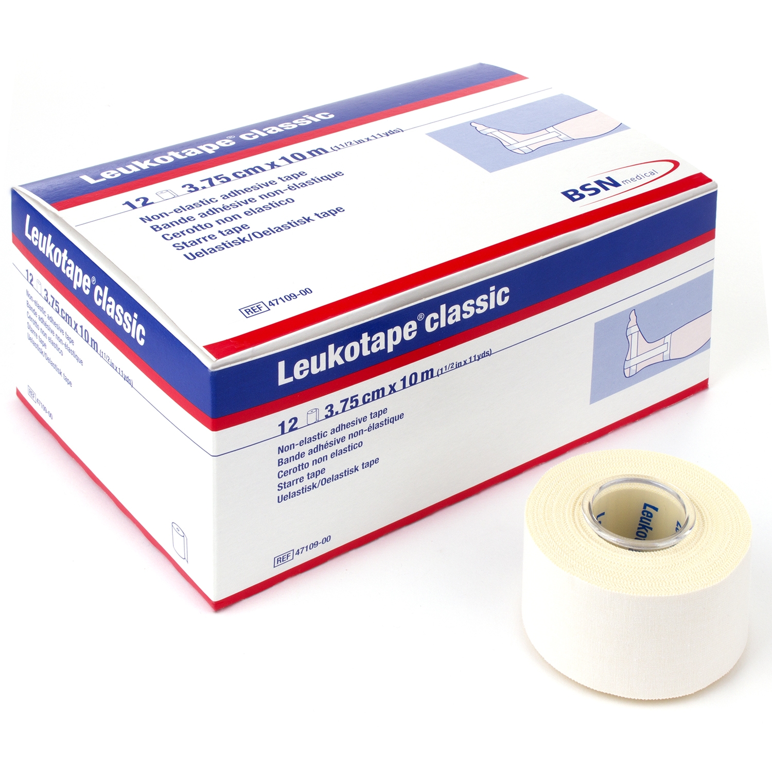 Leukotape Classic - 3,75 cm x 10 m (12 pcs)