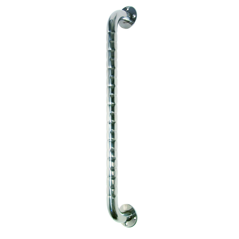 Barre murale inox avec une structure striée - Drive