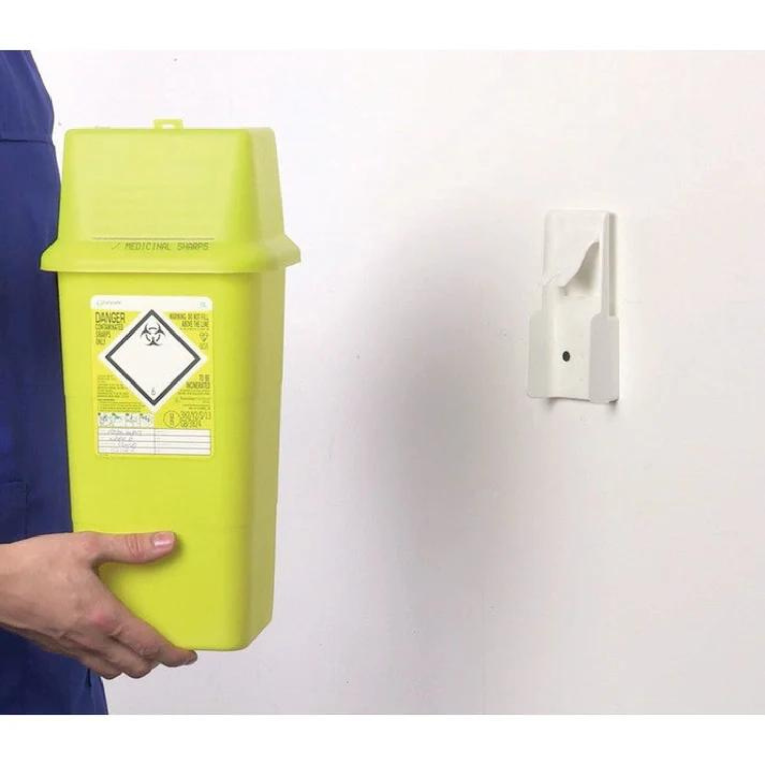 Sharpsafe Support de fixation safeclip pour 2-3-7 litres