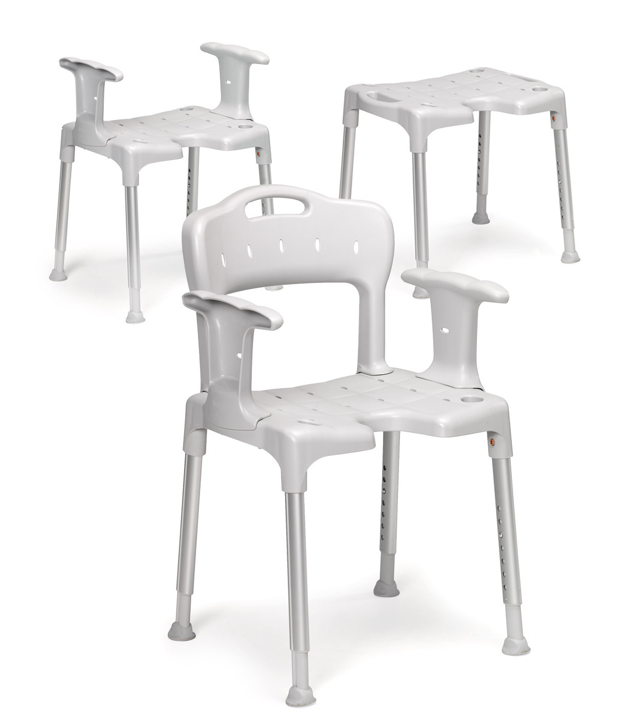 Tabouret/siège de douche - Etac Swift avec découpe hygiénique