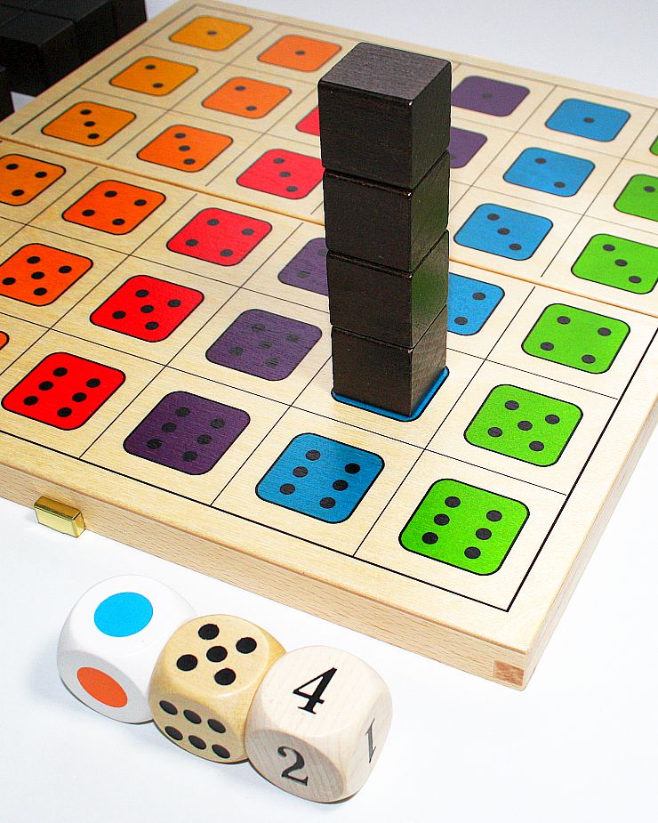 Jeu de dés combiné