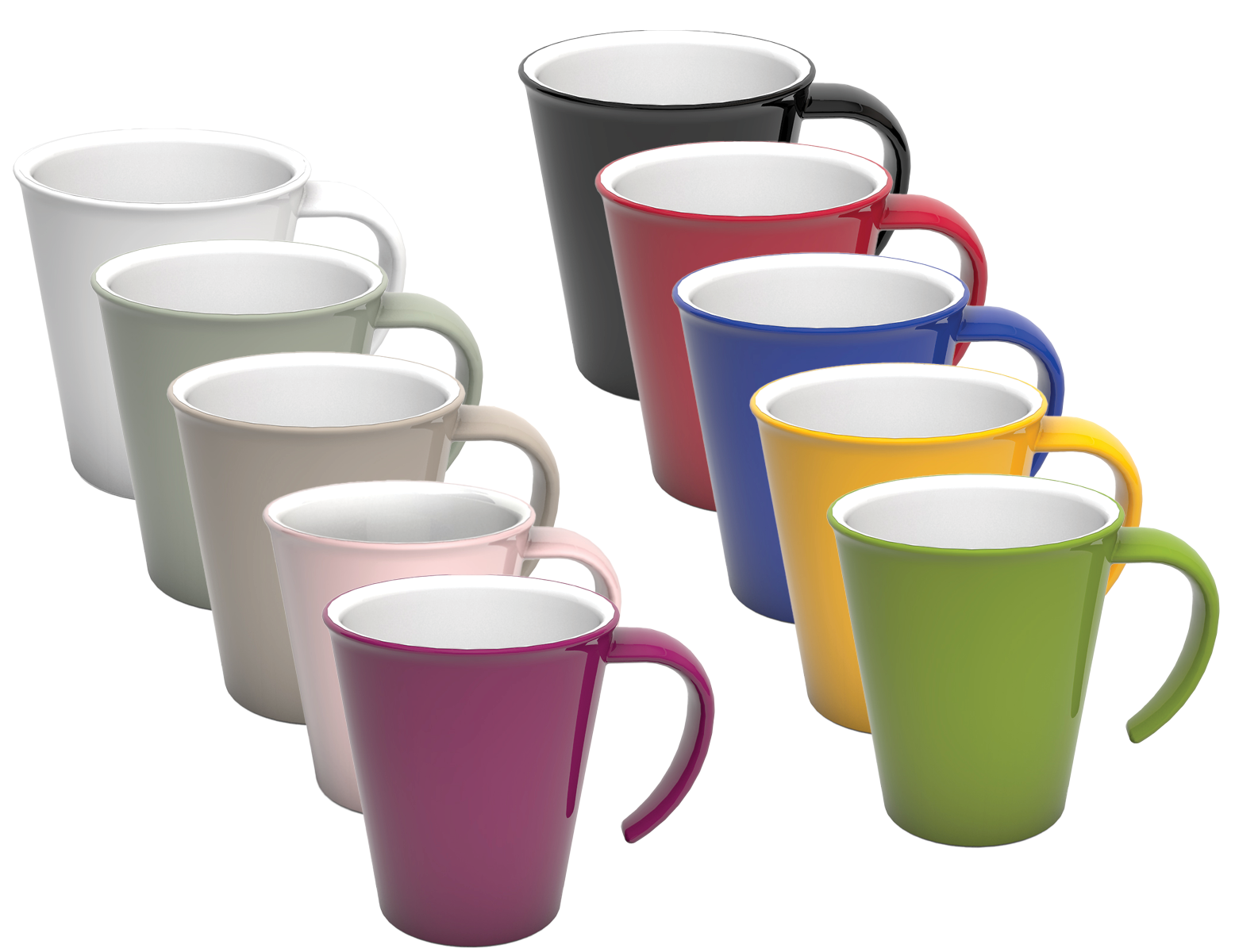 Gobelet avec 1 grande anse ouverte Ornamin - Culinar - SAN - 300 ml
