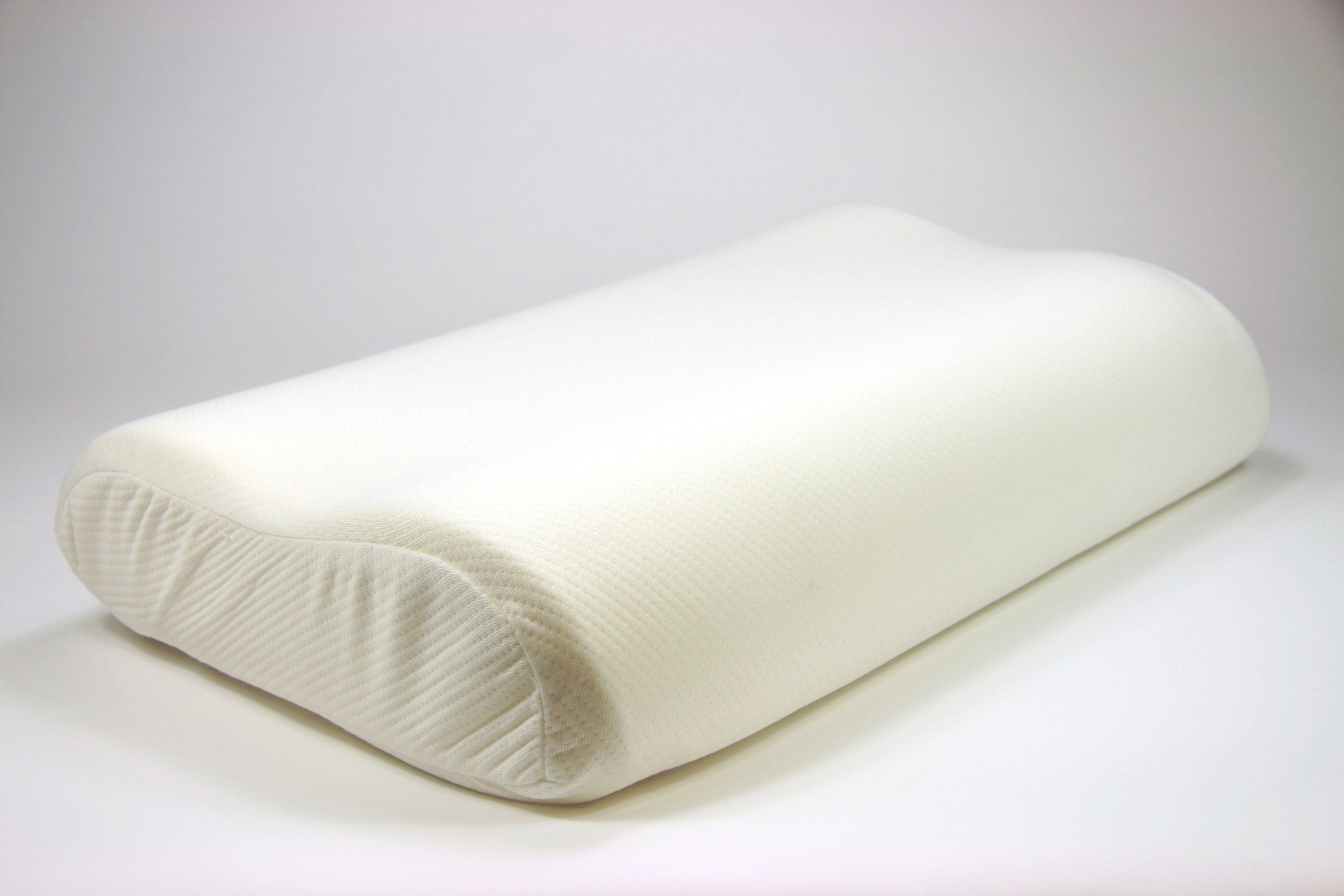 Oreiller pour la nuque confort, viscoélastique 60 x 35 cm x 11/13 cm