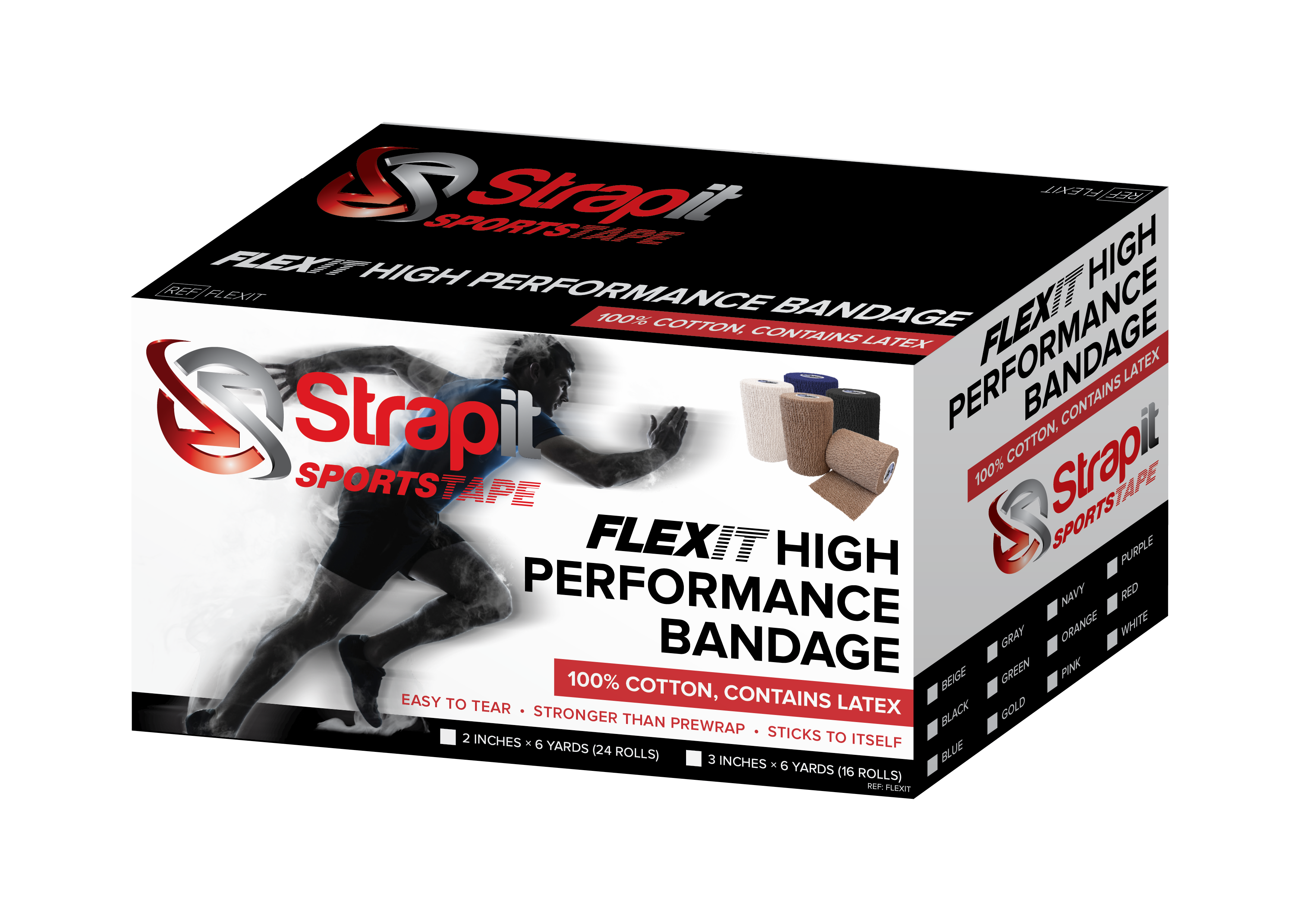 Strapit Flexit High Performance Bandage - 7,5 cm x 5,5 m