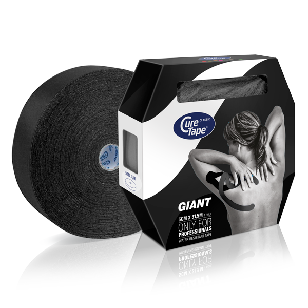 CureTape Giant - 5 cm x 31,5 m - noir