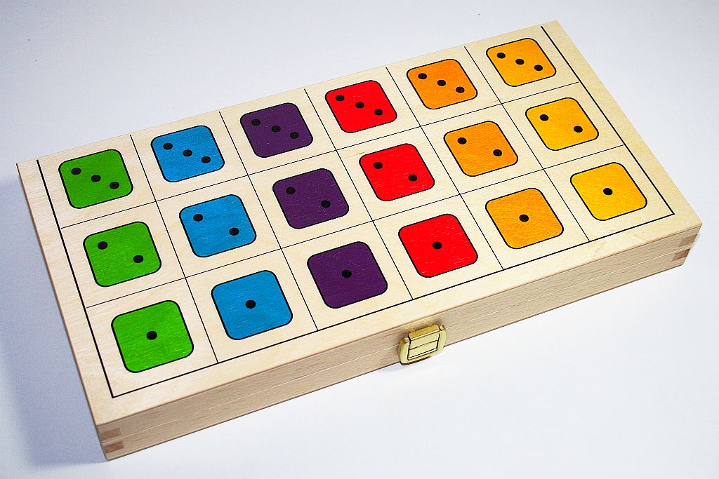Jeu de dés combiné