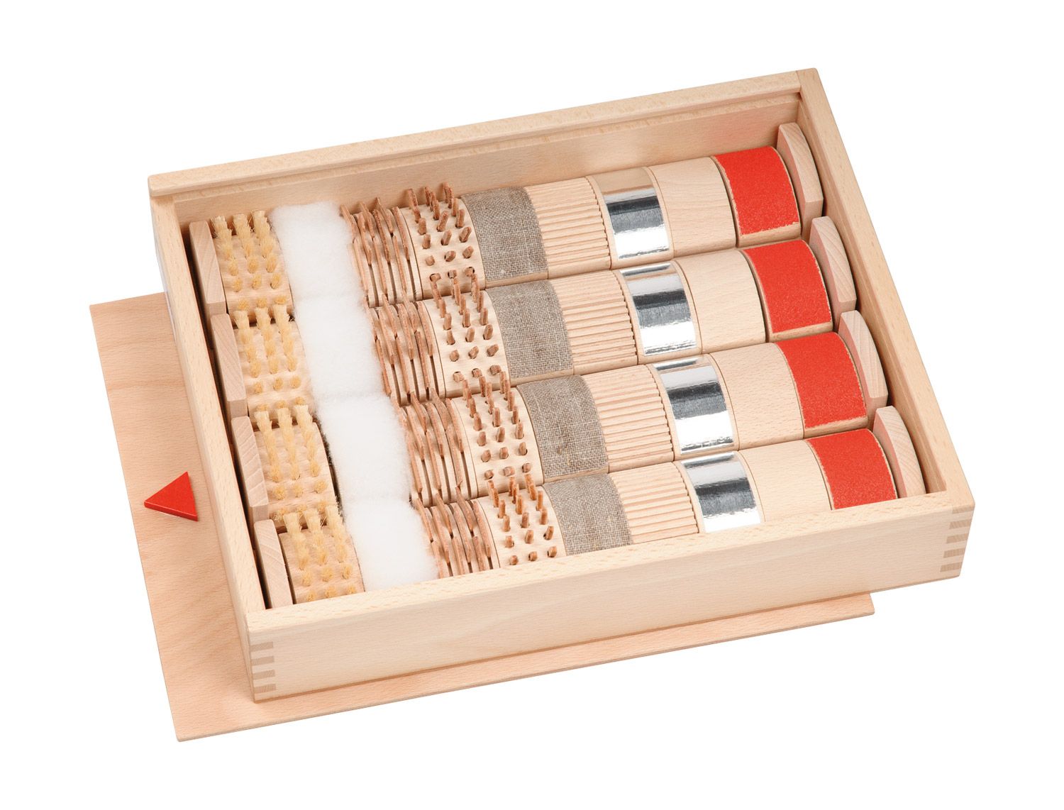 Jeu de toucher de matière 4 sets -- 150002