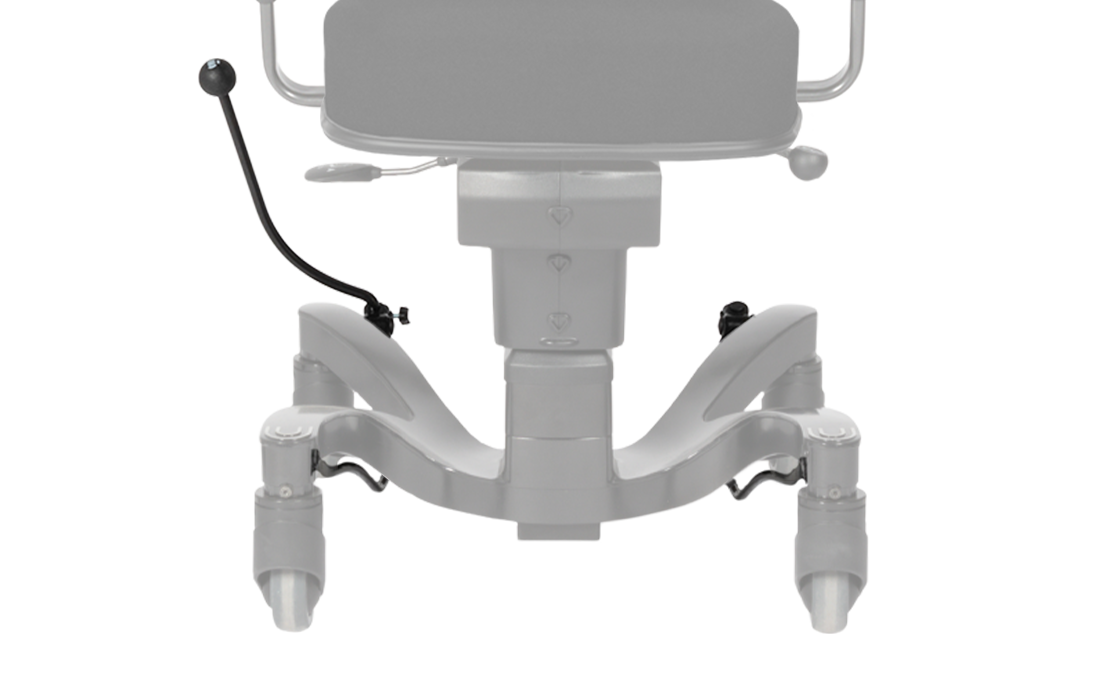 Frein sur 4 roues pour Vela Tango avec levier de frein