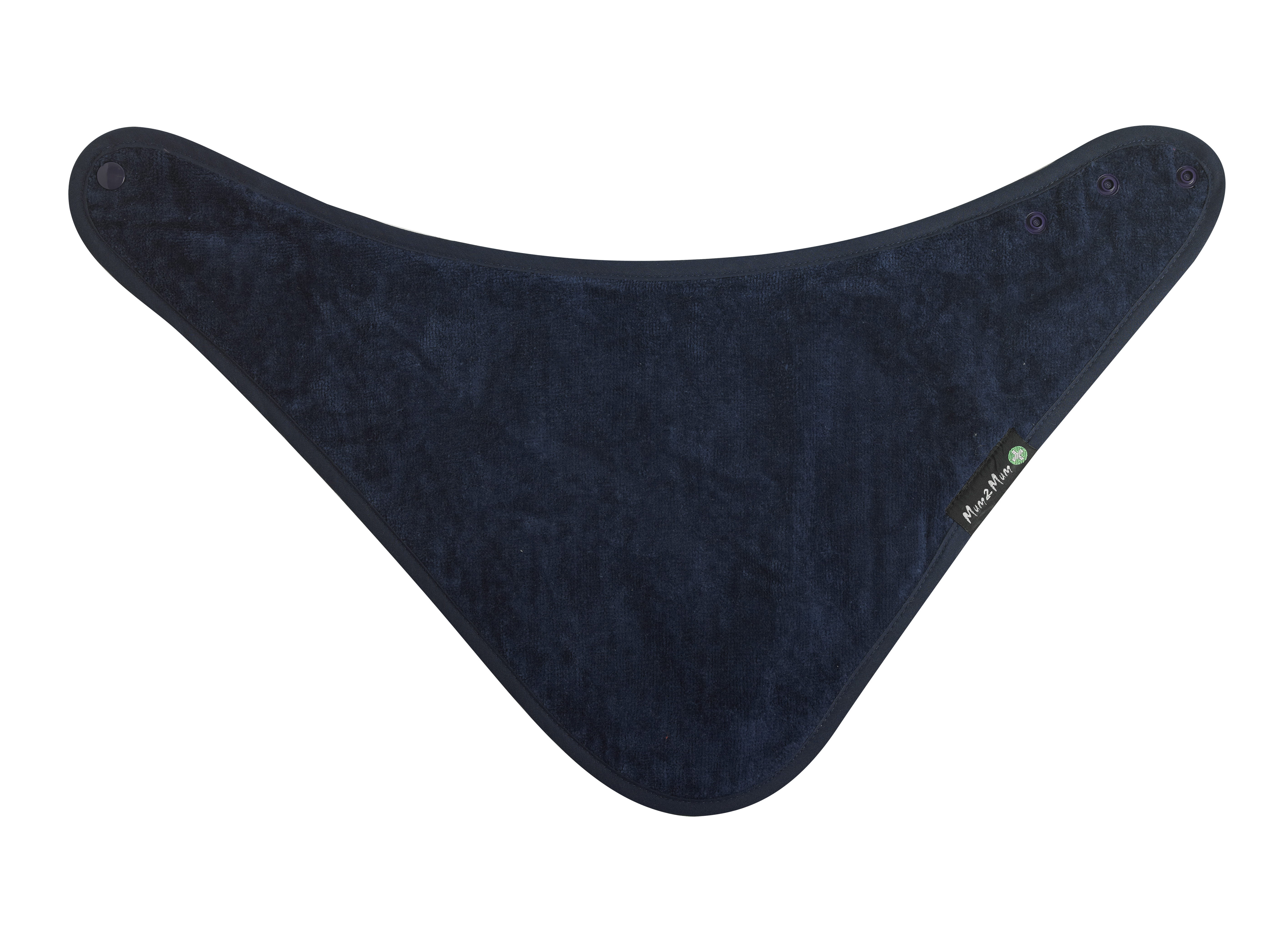 Bavoir bandana adultes - bleu foncé