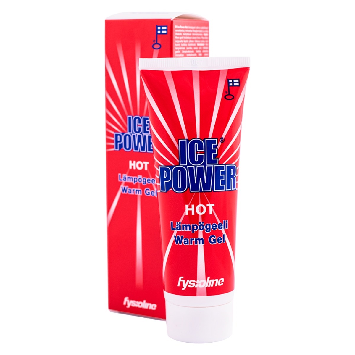 Ice Power Hot gel - tube - 75 ml (12 pcs)