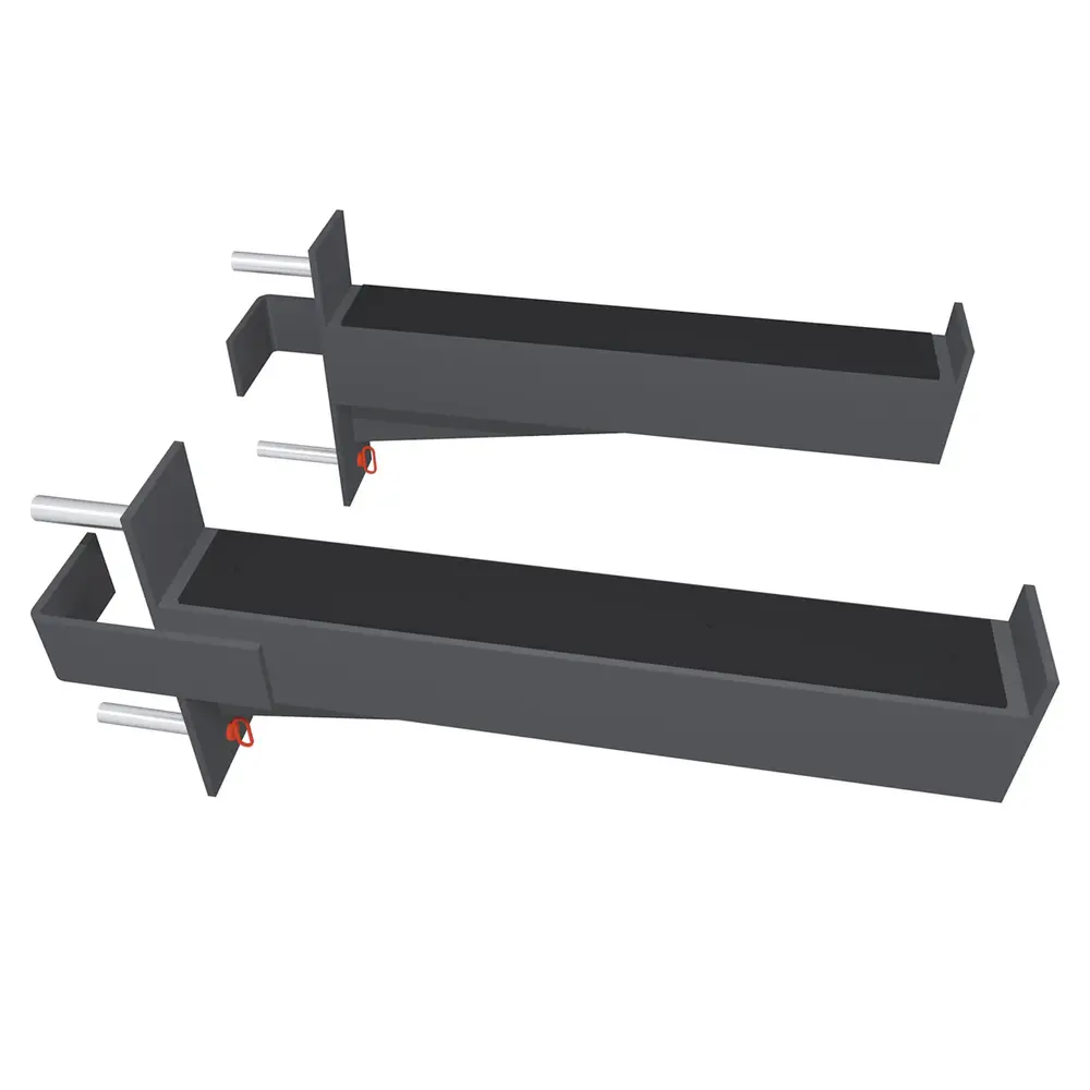 Bras de sécurité pour Toorx Wallbar en acier (2 pcs)